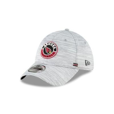 Grey Arizona Cardinals Hat - New Era NFL Official NFL Fall Sideline 39THIRTY Stretch Fit Caps USA9046782